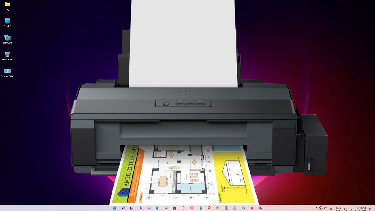 Máy in Epson L1300 Giải pháp cho nhu cầu in ấn đa dạng