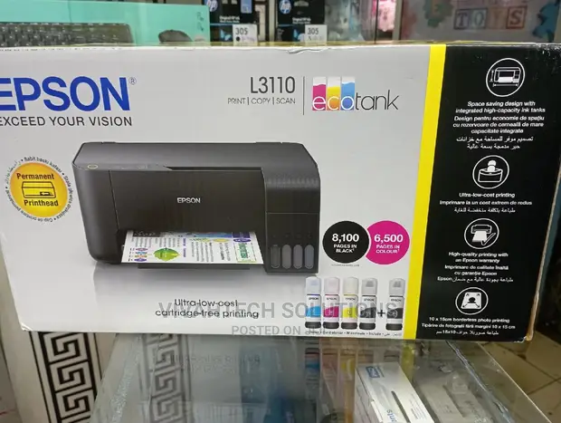 Máy in Epson L3110 Sự lựa chọn hoàn hảo cho nhu cầu in ấn đa dạng