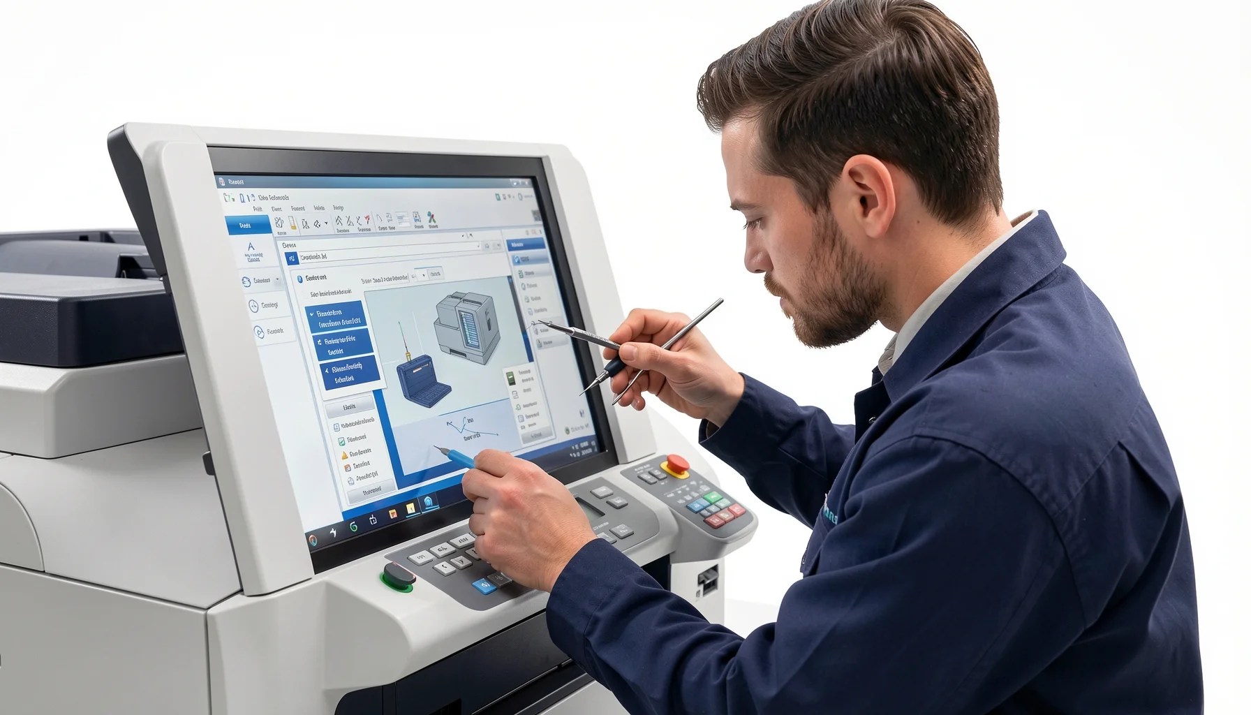 Bán máy photocopy cũ TPHCM: Cẩm nang chọn máy chuẩn - Thông số kỹ thuật cần kiểm tra trước khi mua